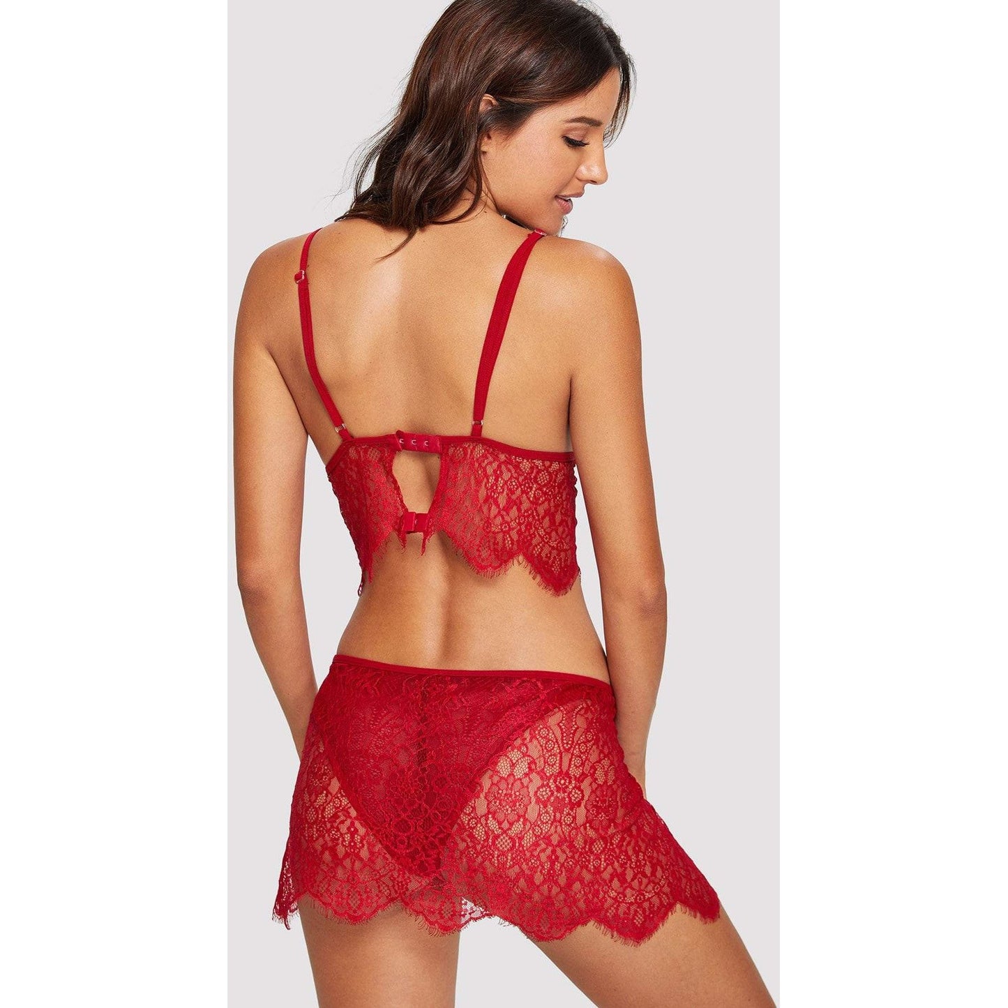 Jenifer Lace Lingerie Set