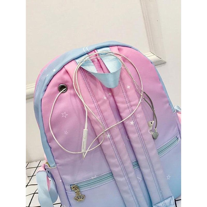 Crown Detail Bow Tie Backpack