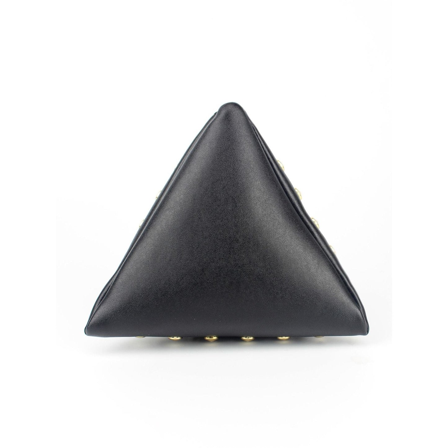 Studded Detail Triangle PU Bag