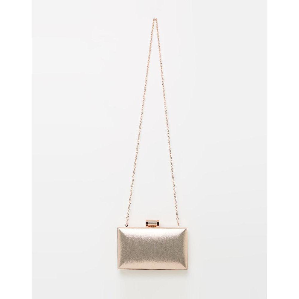 Izoa Violette Clutch Rose Gold
