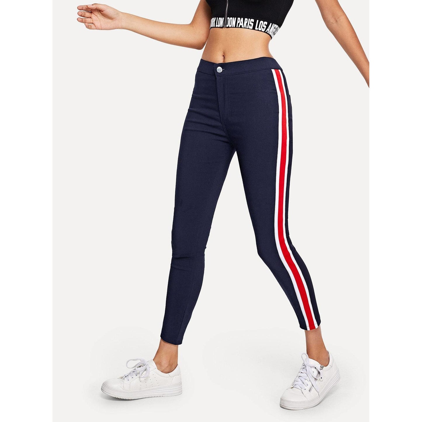 Stripe Tape Side Jeans