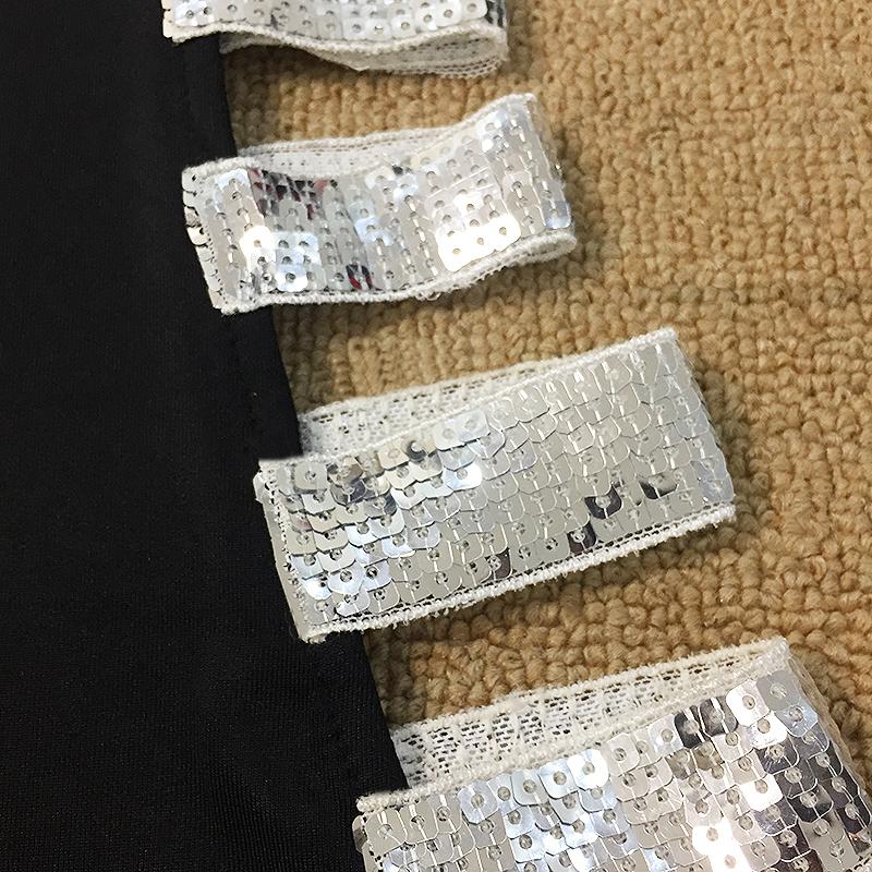 Joli Sequin Cut Mini Dress