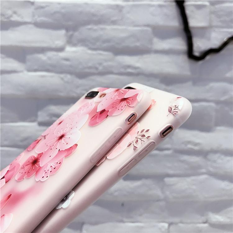 Cute Floral & Kitty Case