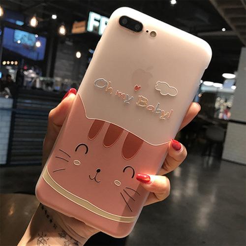 Cute Floral & Kitty Case