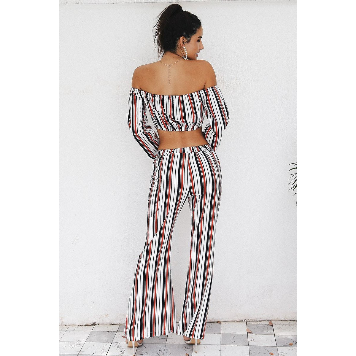 Isabella Stripe Two Piece Set