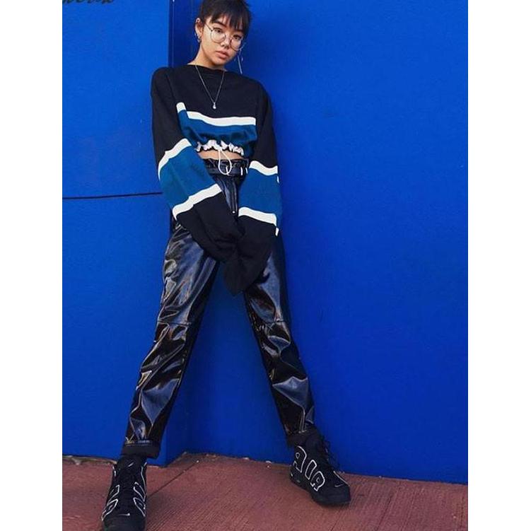 Stormy Crop Top Sweatshirt