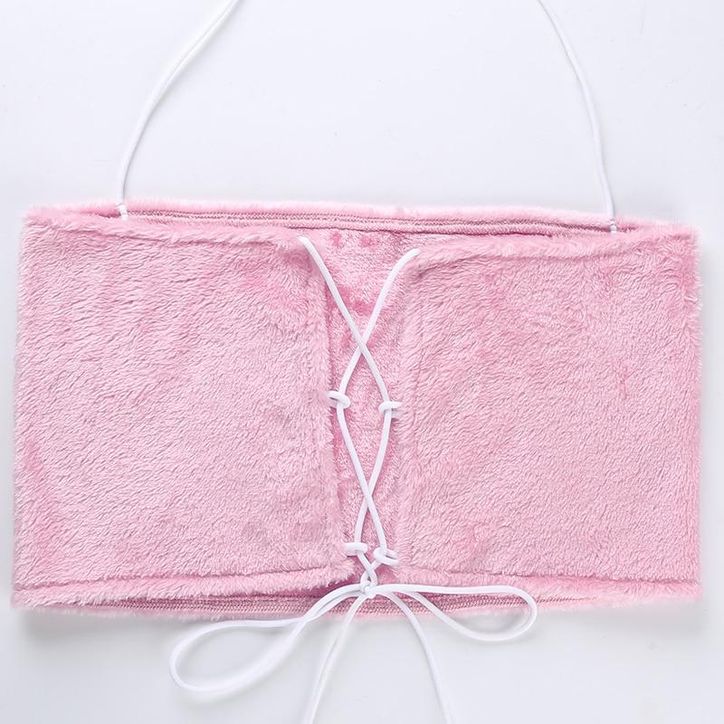 Shaggy Fluffy Crop Top