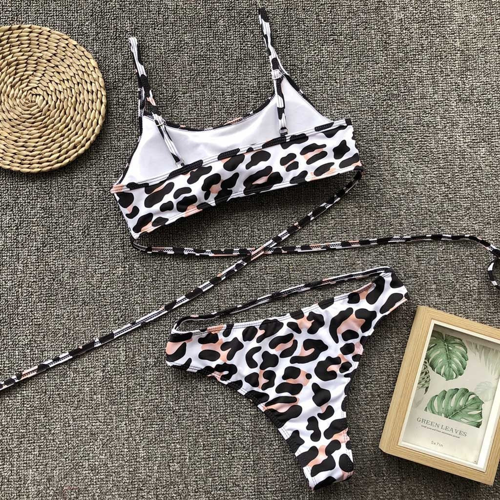 She's A Leopard Bikini Set