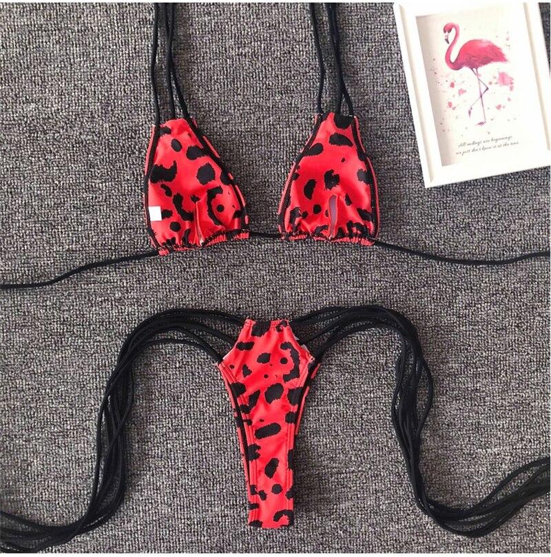 India Tassel Micro Bikini Set