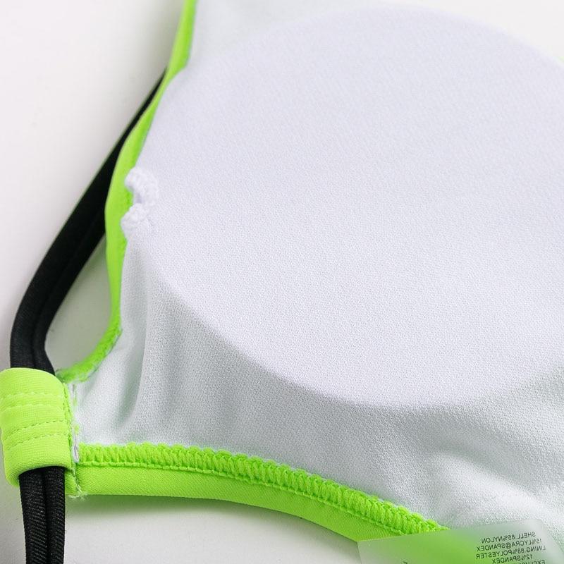 Strappy Neon One Piece Swimsuit