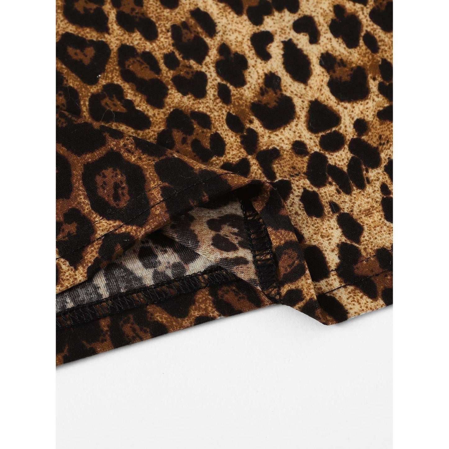 Leopard Print Crop Cami