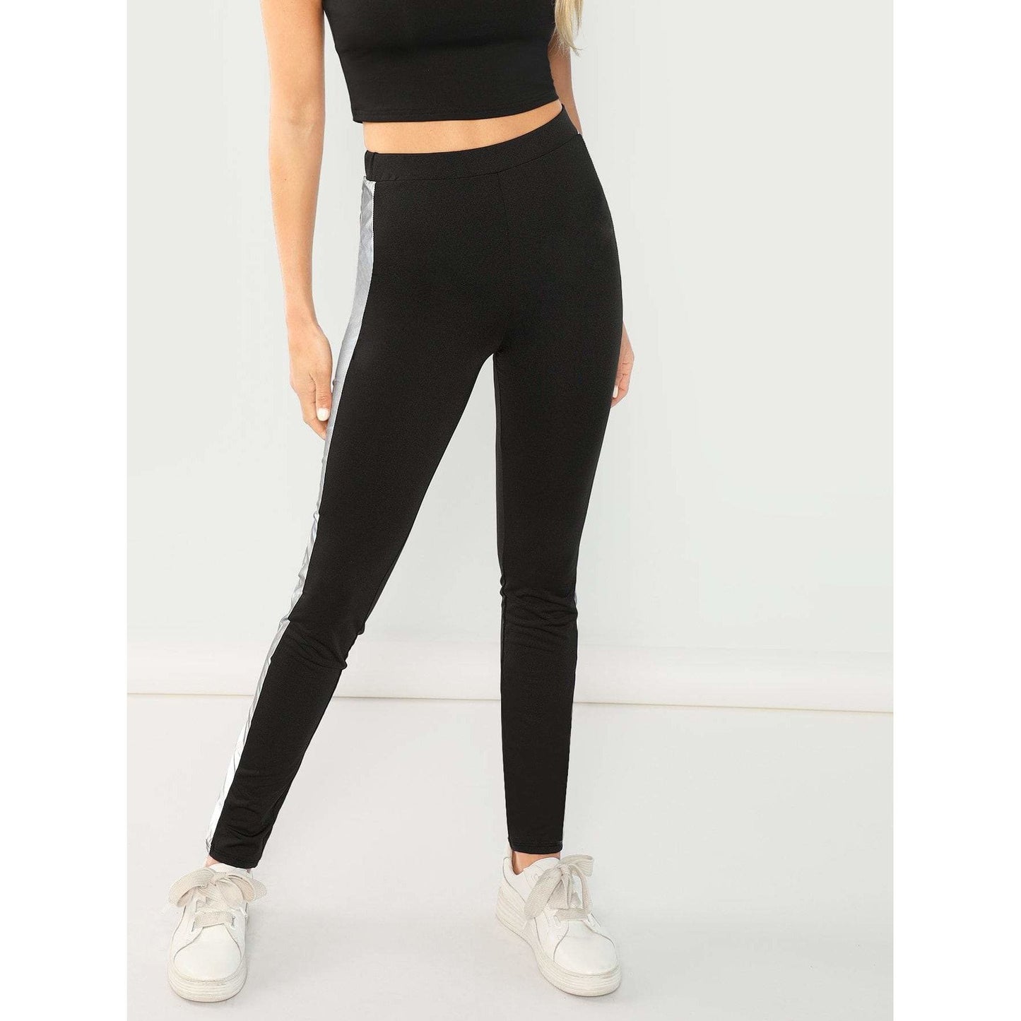 Reflective Side Stripe Legging