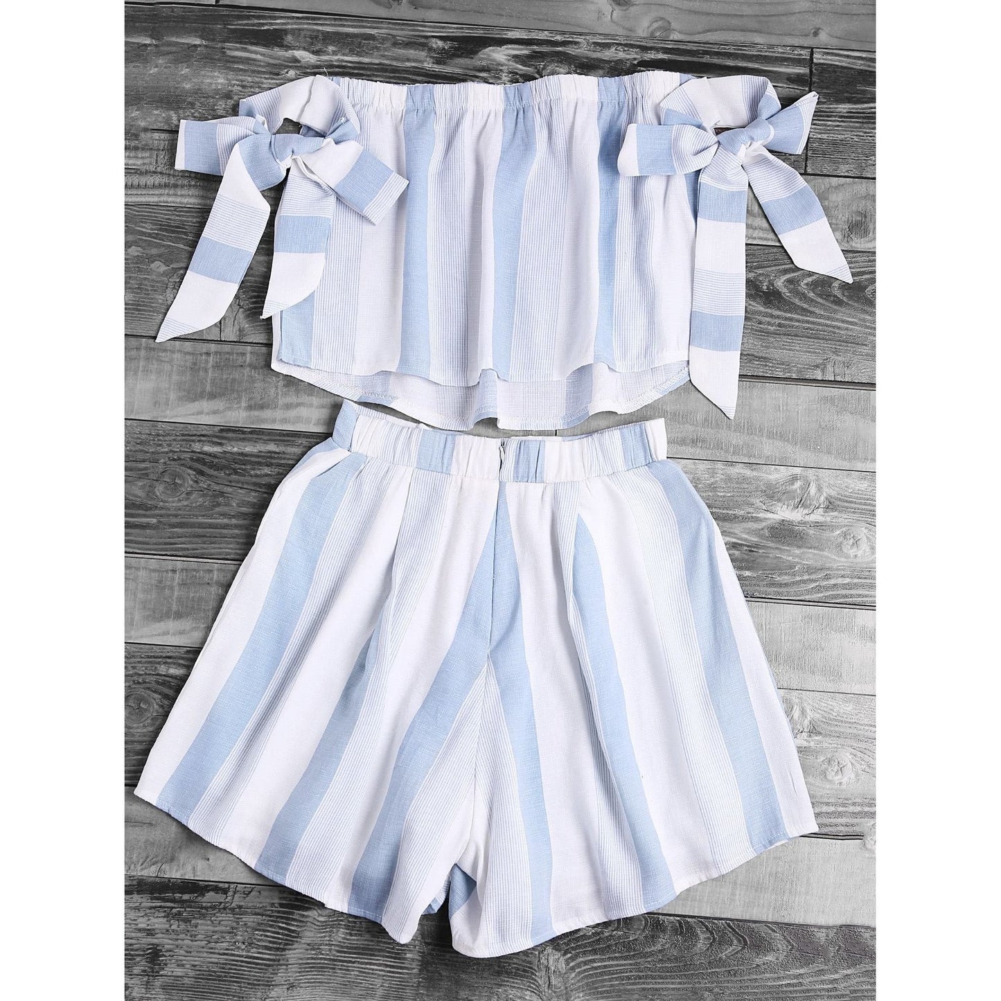 Trixie Sash Tie Sleeve Set