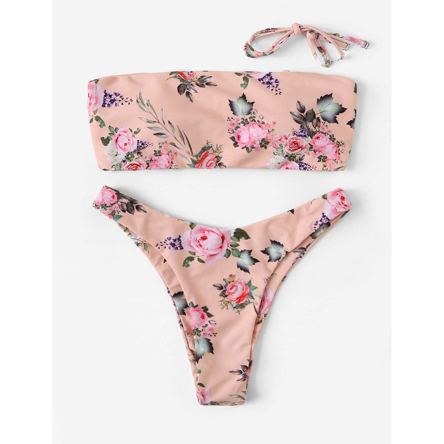 Tiff Floral Micro Bikini Set