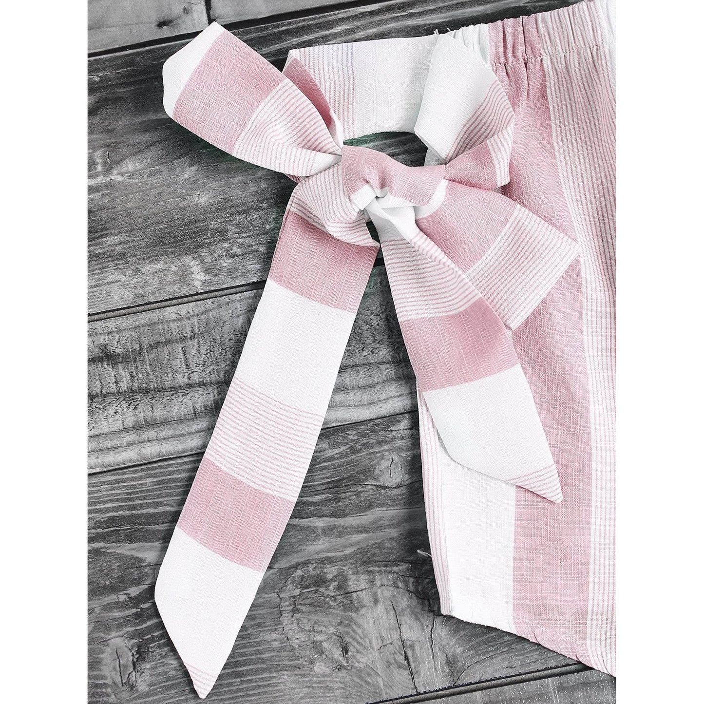 Trixie Sash Tie Sleeve Set