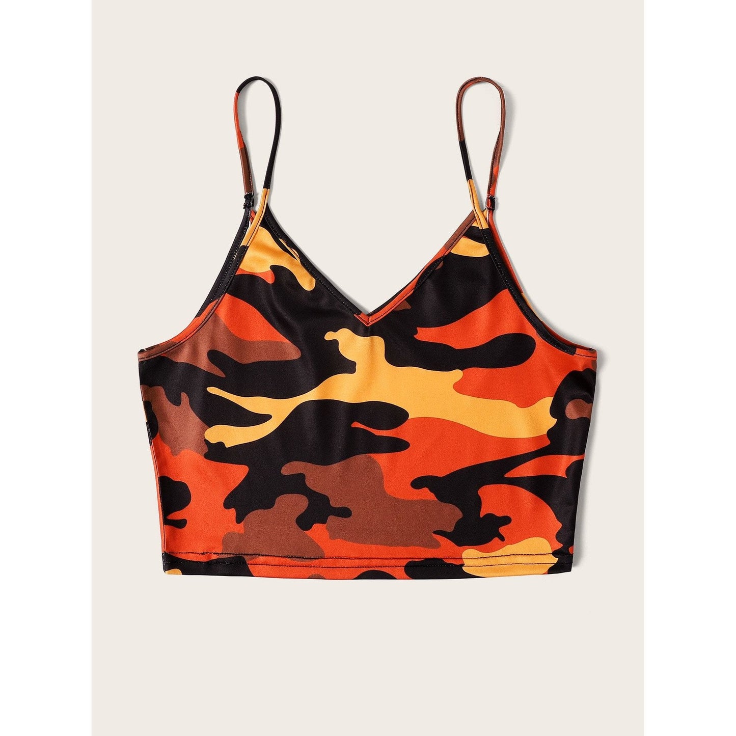 Camouflage Cropped Cami