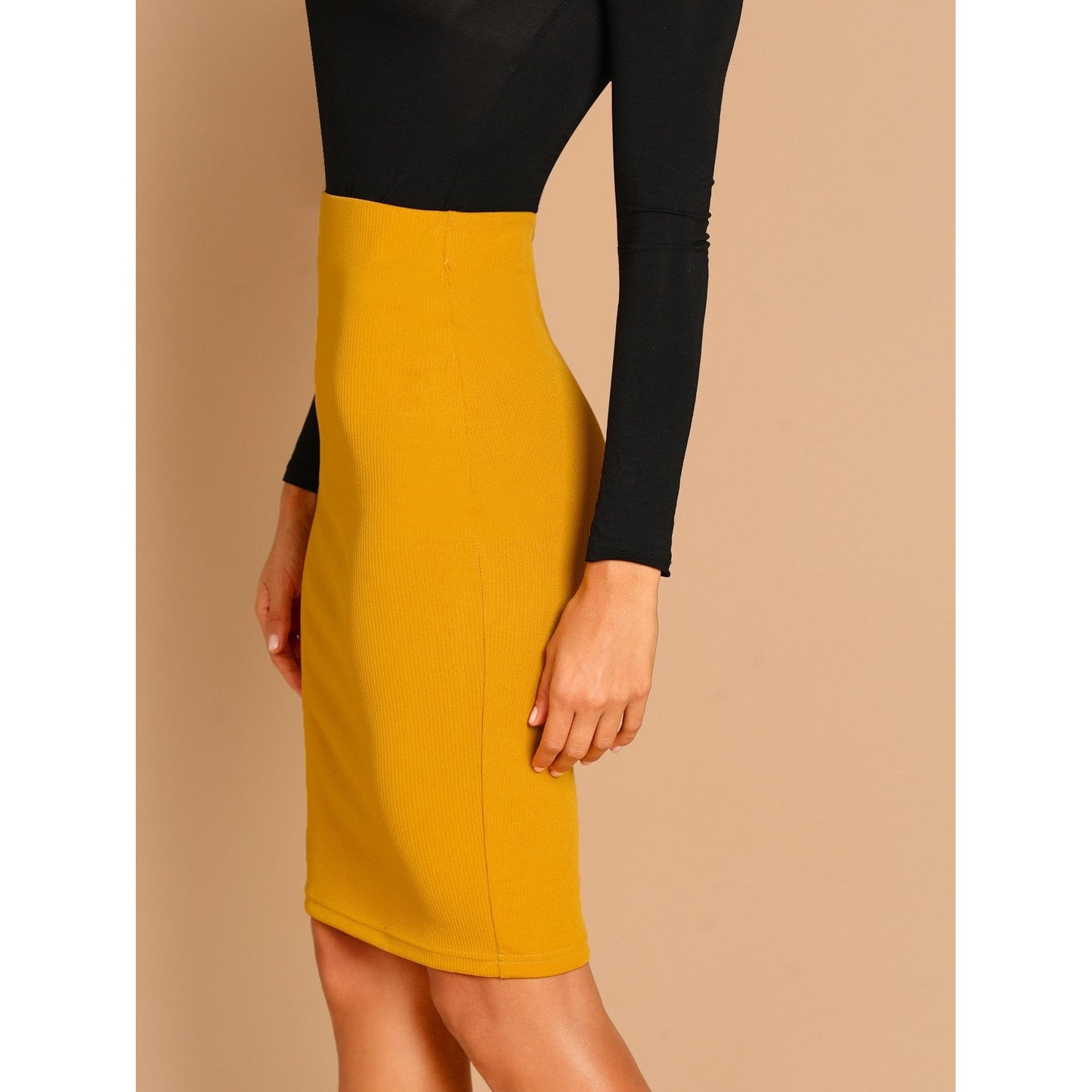 Slim Fit Pencil Skirt