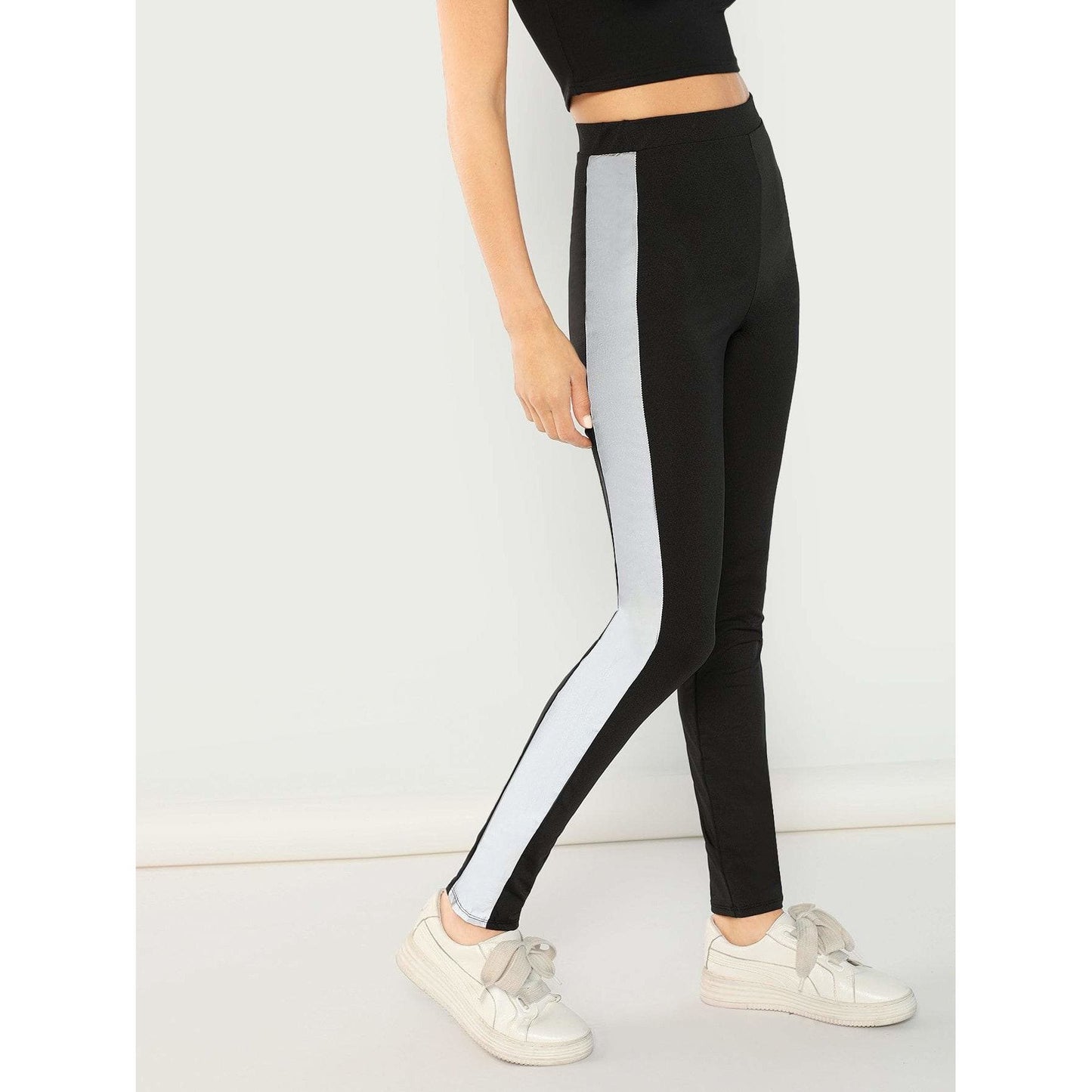 Reflective Side Stripe Legging