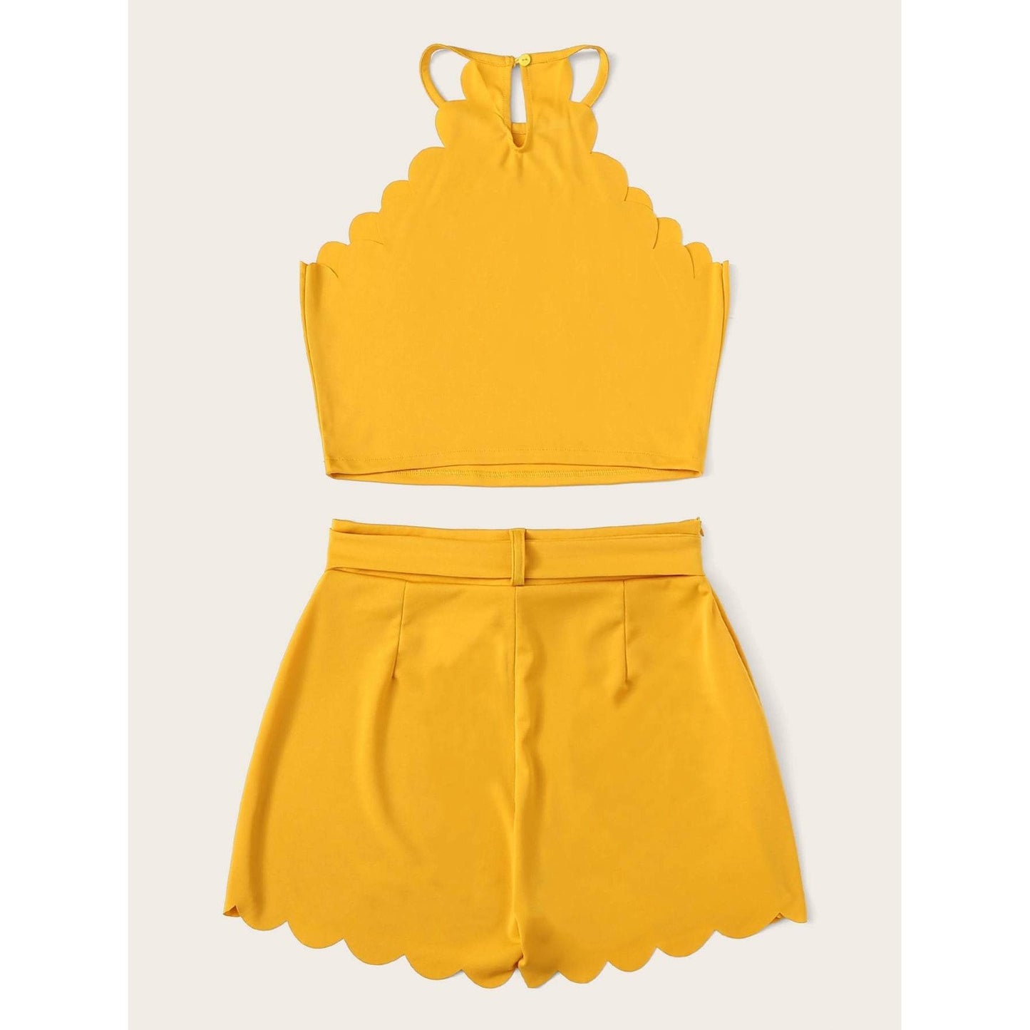 Mellow Yellow Belted Set