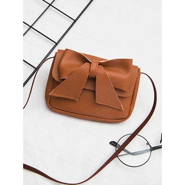 Bow Decor Mini Shoulder Bag