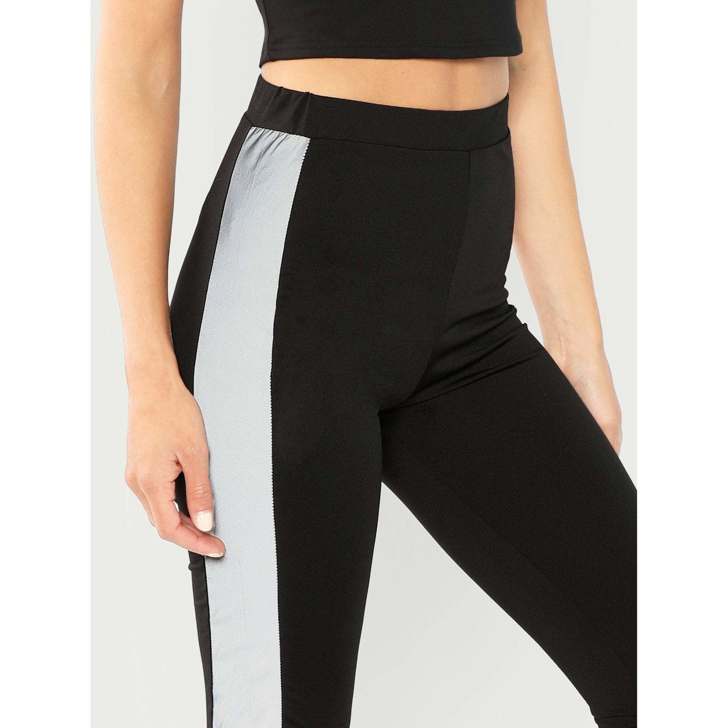 Reflective Side Stripe Legging