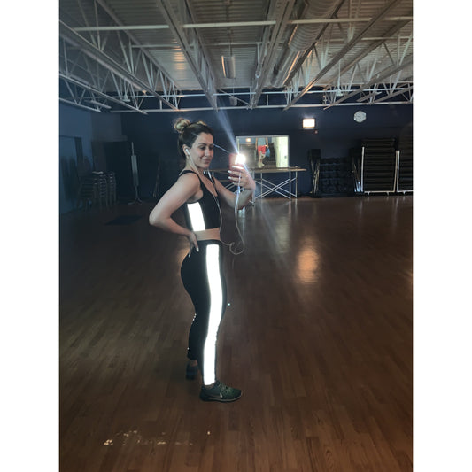 Reflective Side Stripe Legging