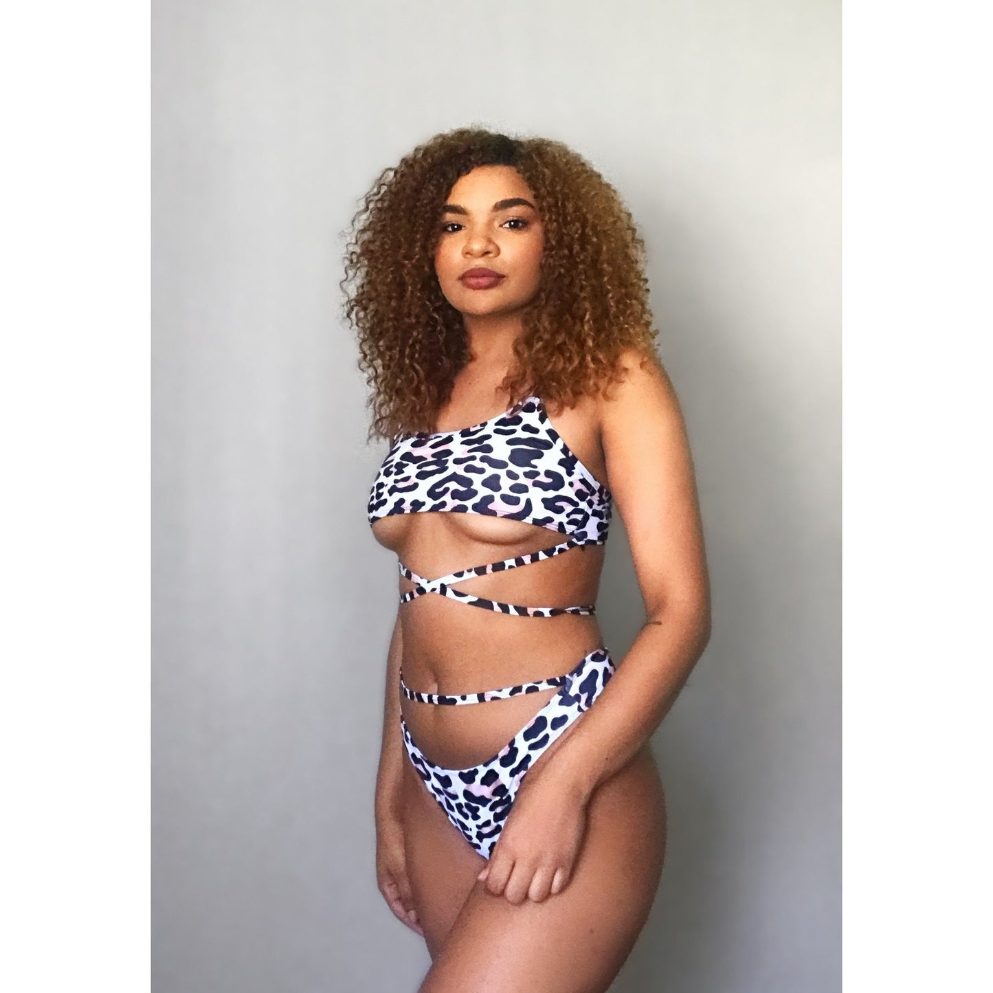 She's A Leopard Bikini Set
