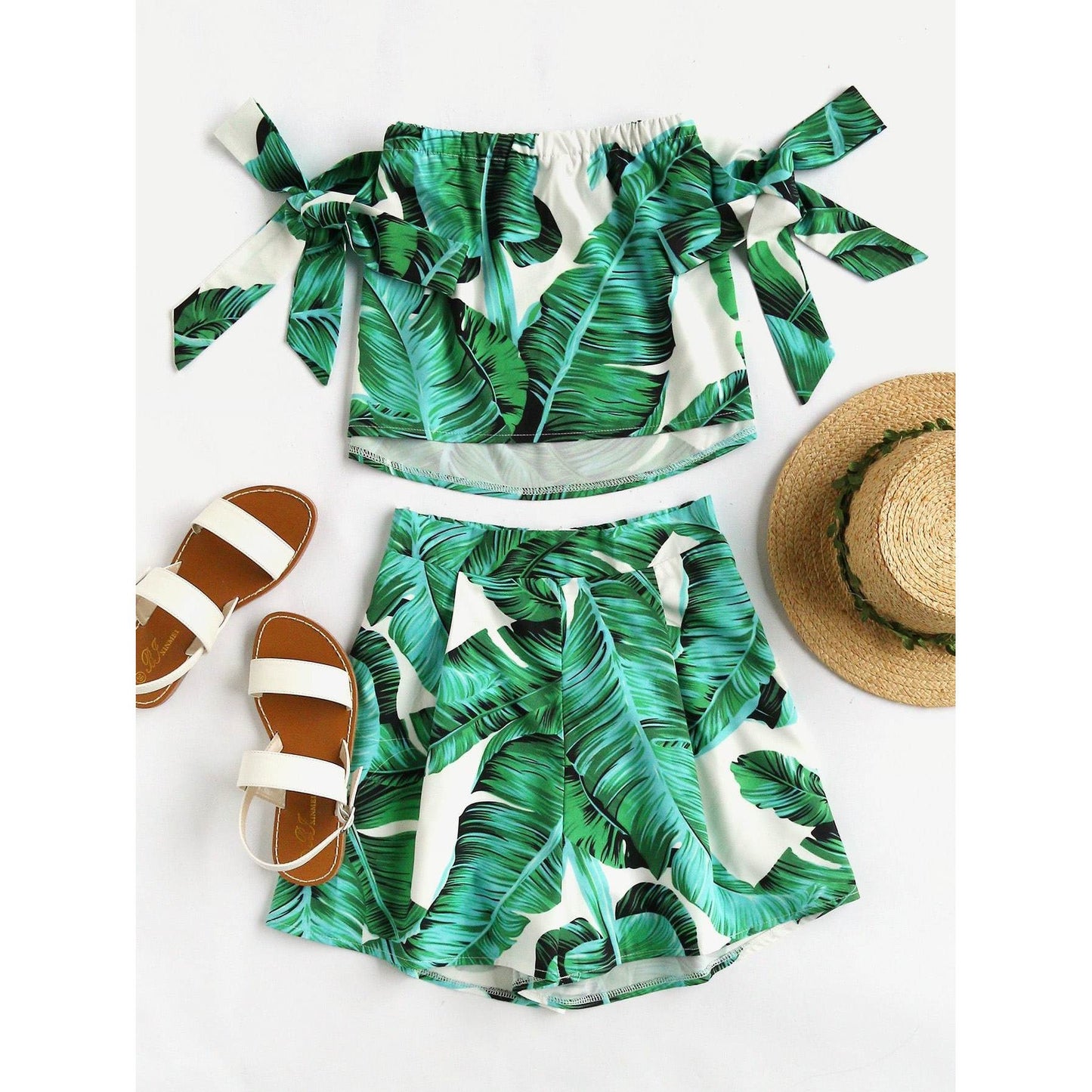 Trixie Sash Tie Sleeve Set