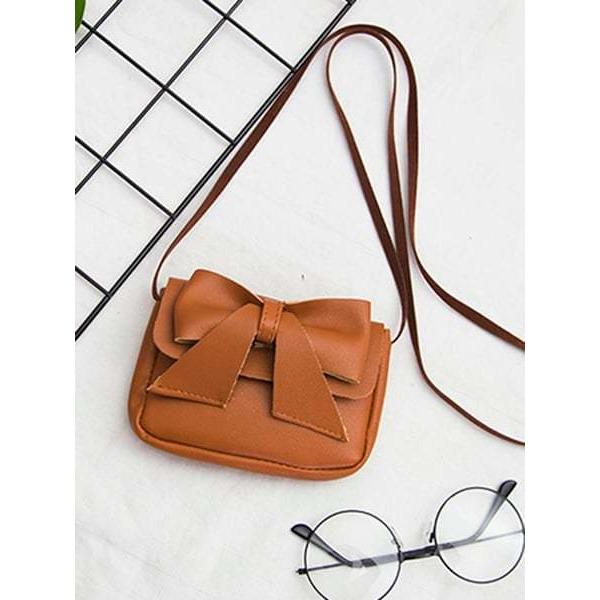 Bow Decor Mini Shoulder Bag