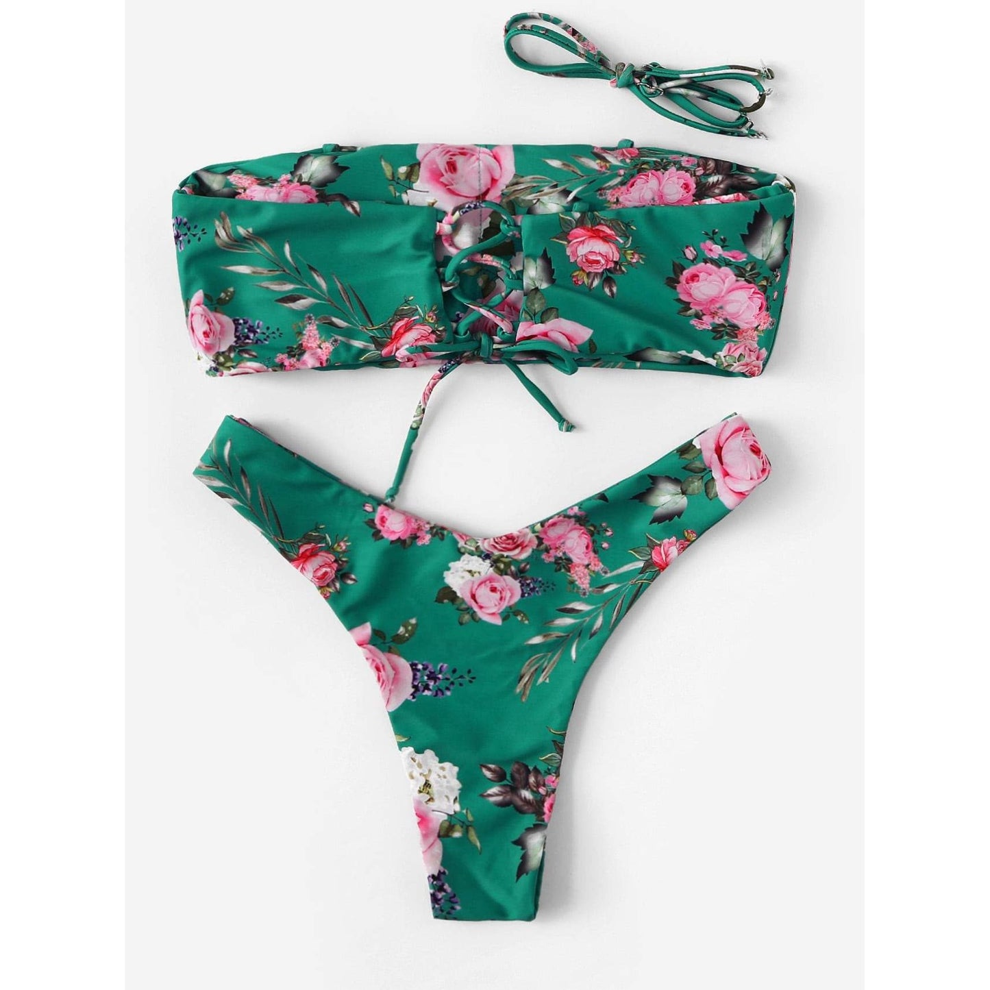 Tiff Floral Micro Bikini Set