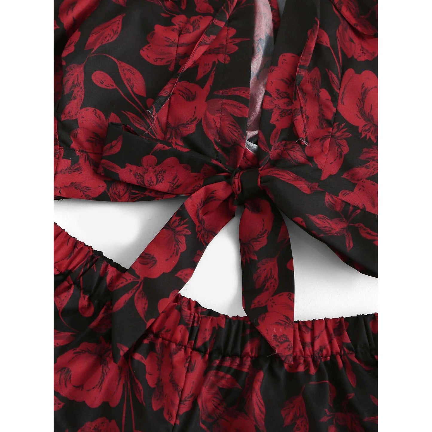 Jessey Floral Print Knot Set