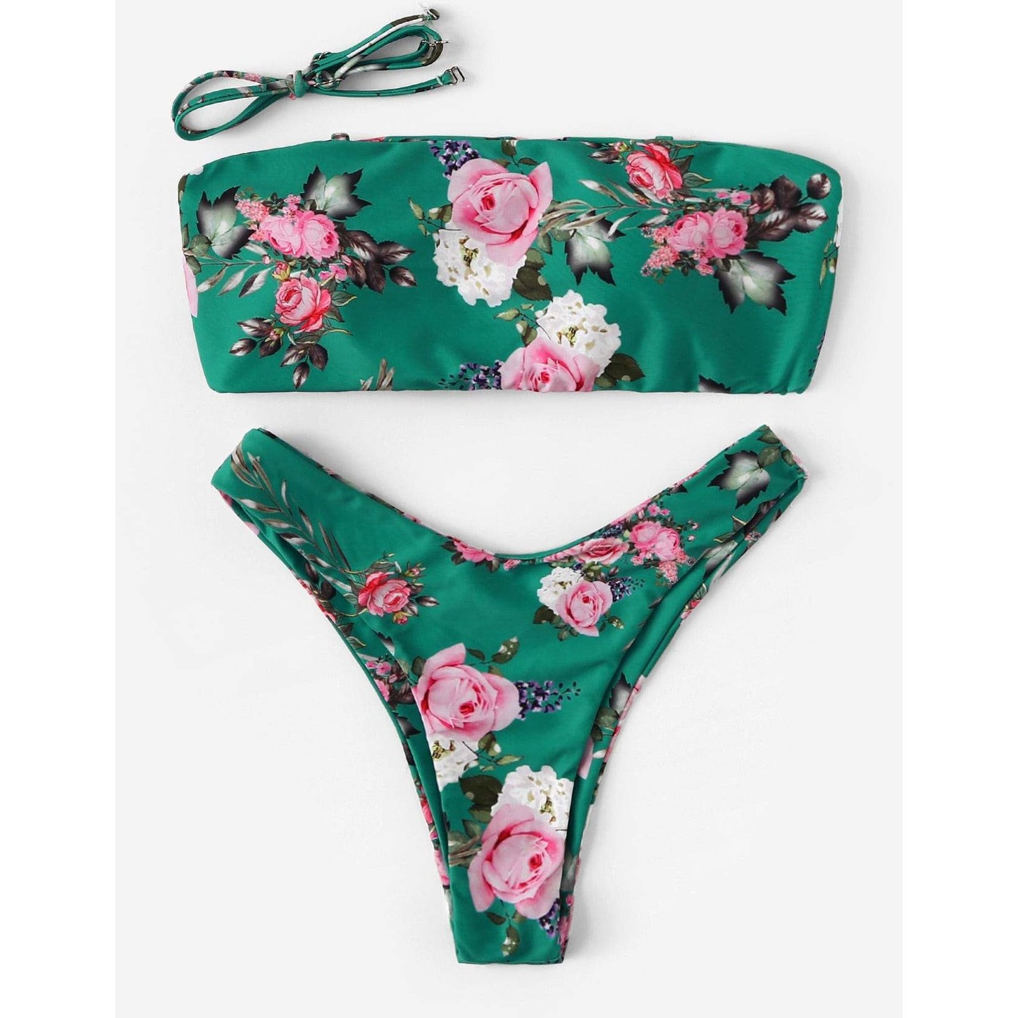 Tiff Floral Micro Bikini Set