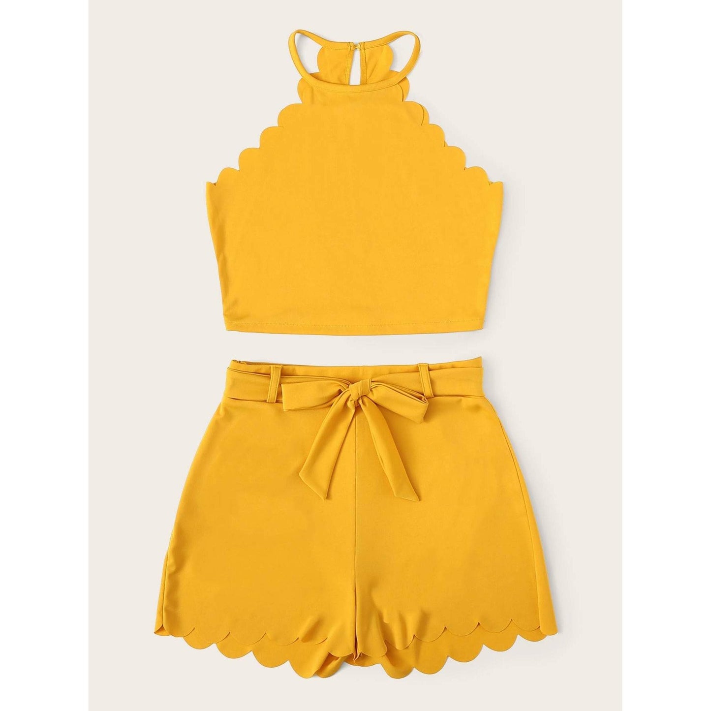 Mellow Yellow Belted Set