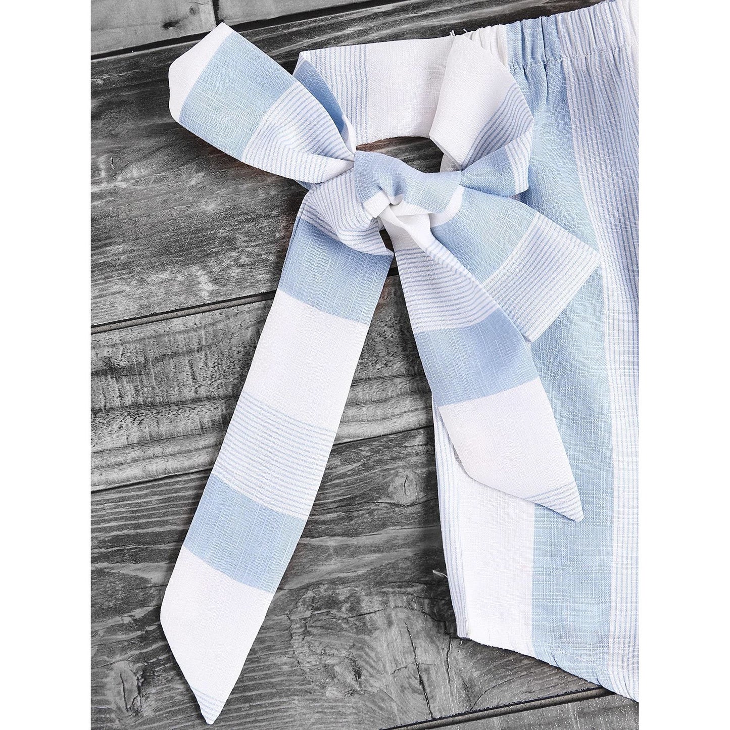 Trixie Sash Tie Sleeve Set