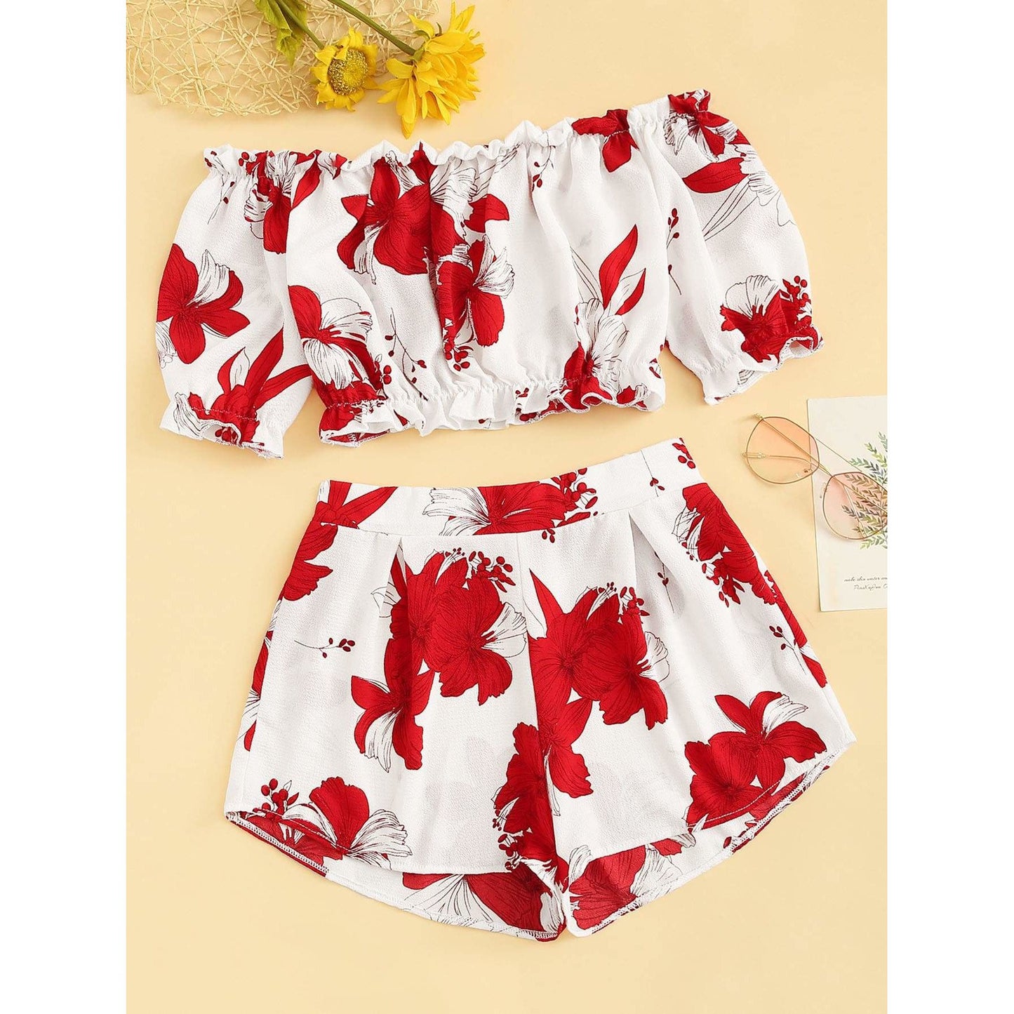 Alexa Floral Print Set