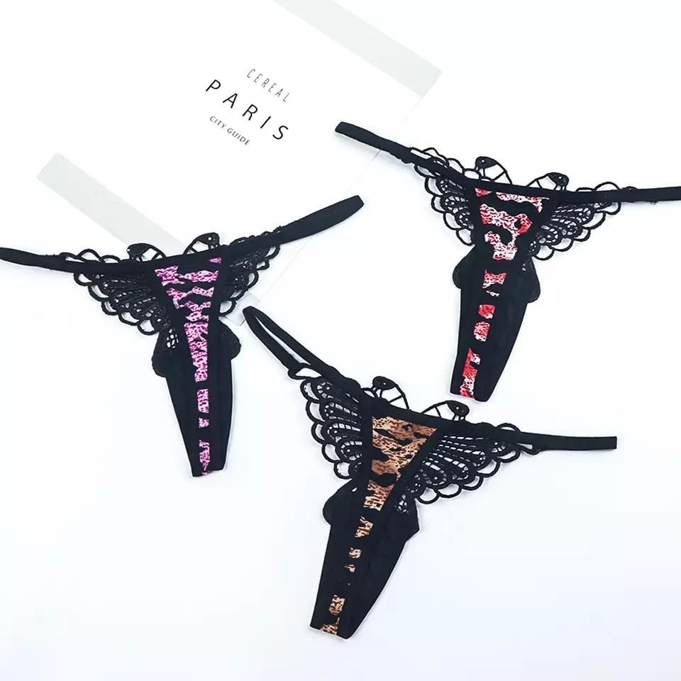 Butterfly Leopard Print Panties