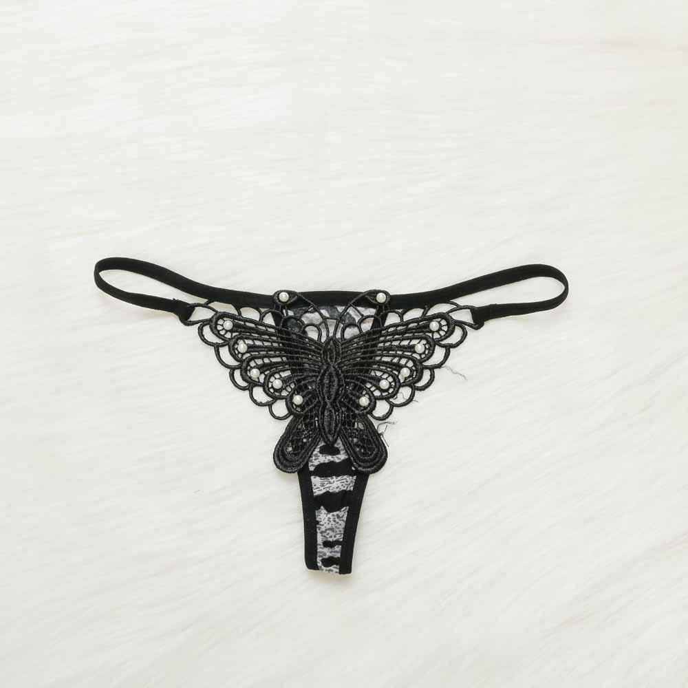 Butterfly Leopard Print Panties