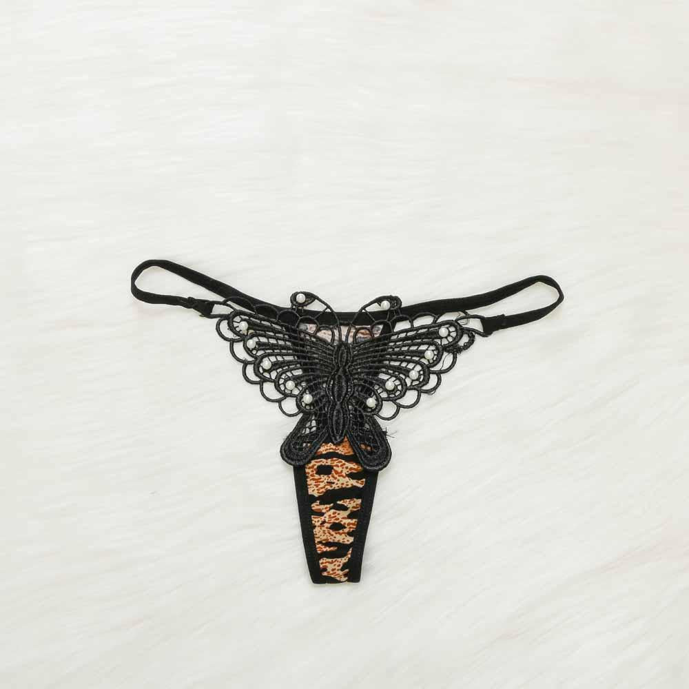 Butterfly Leopard Print Panties