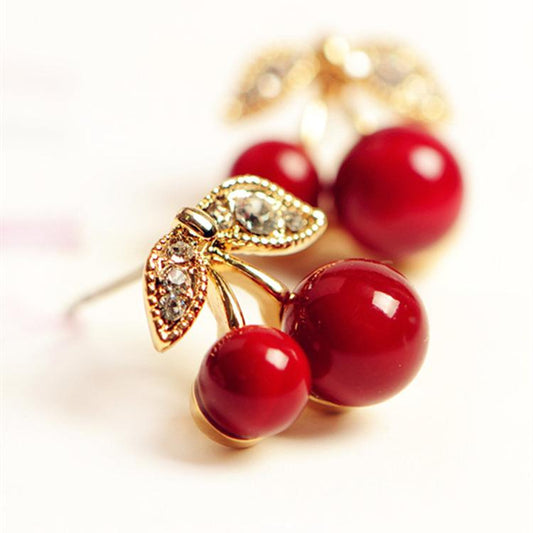 Cute Cherry Earrings