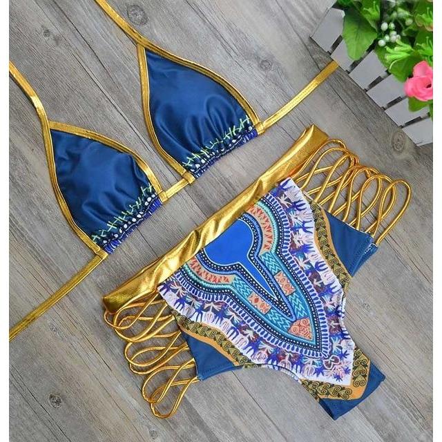 Abeni High Waist Bikini Set