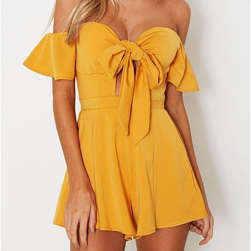 Julia Off Shoulder Romper