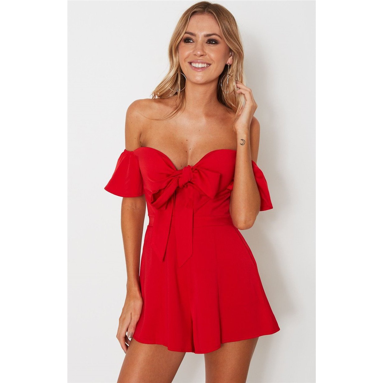 Julia Off Shoulder Romper