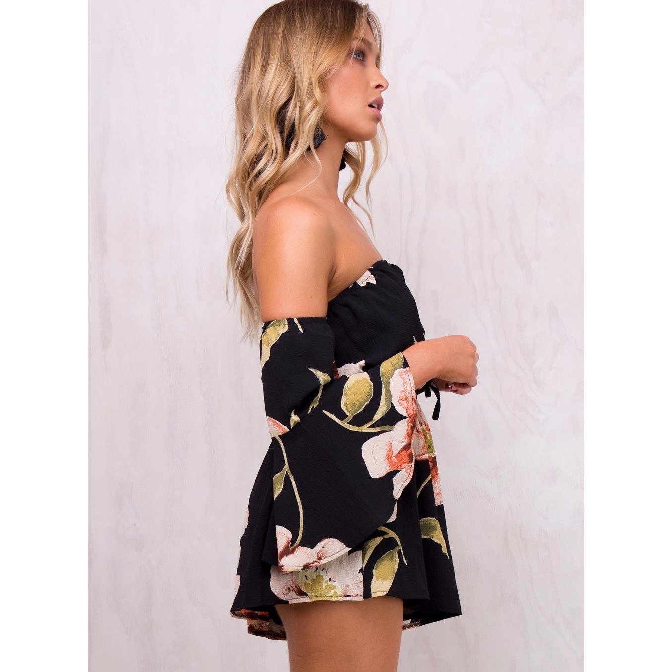 Fannie Floral Print Romper