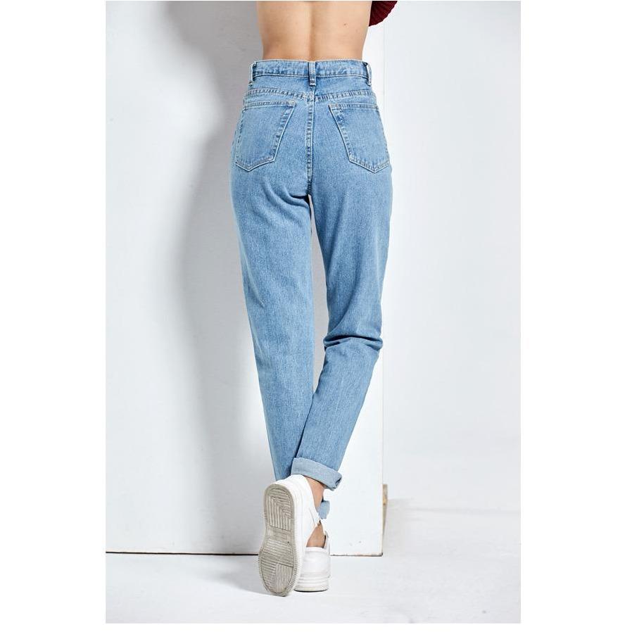 Olivia High Waist Boyfriend Jeans