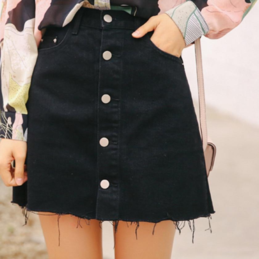 Julie Denim Mini Skirt