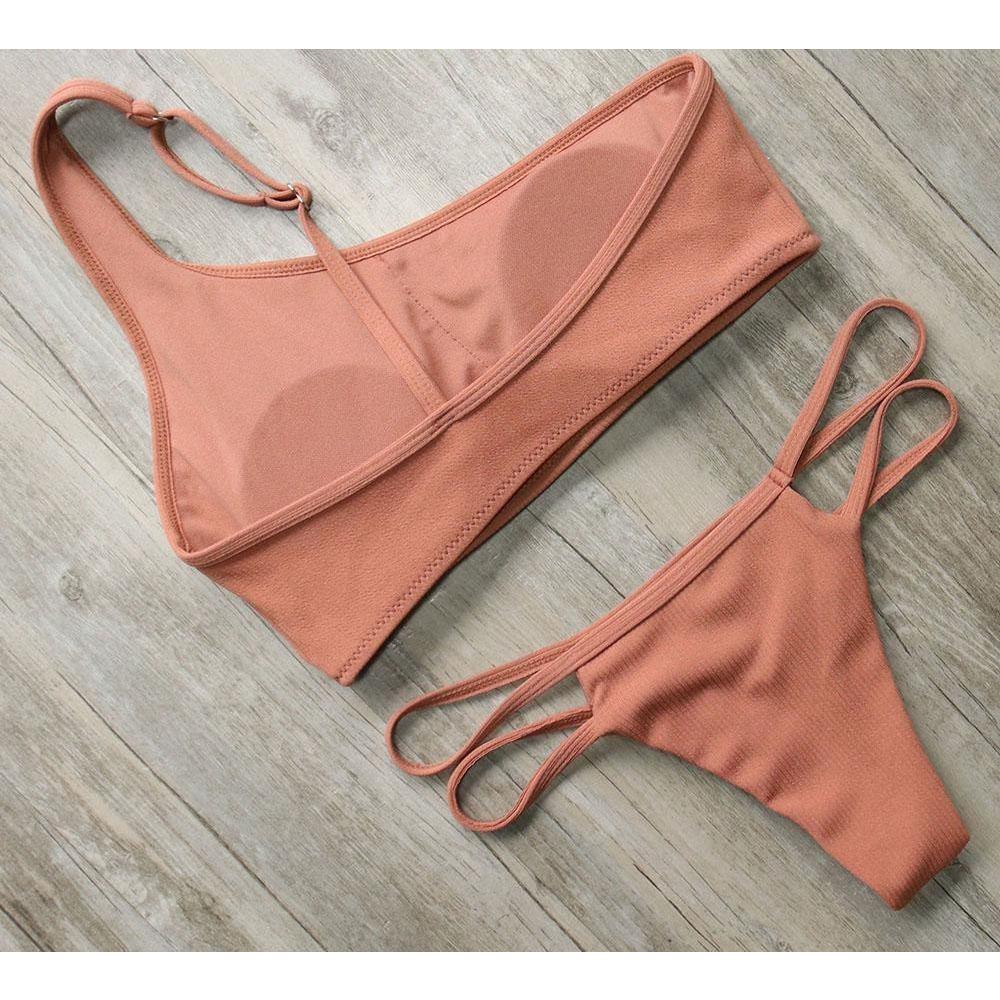 Asgari Off Shoulder Bikini Set