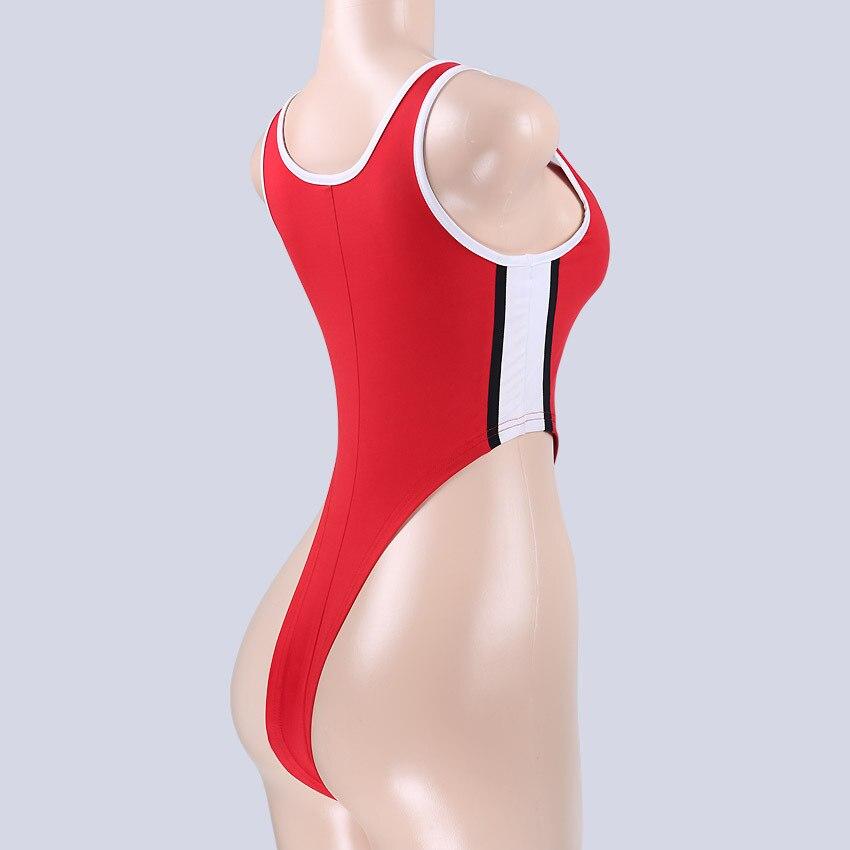 Erin Patchwork Zipper Bodysuit