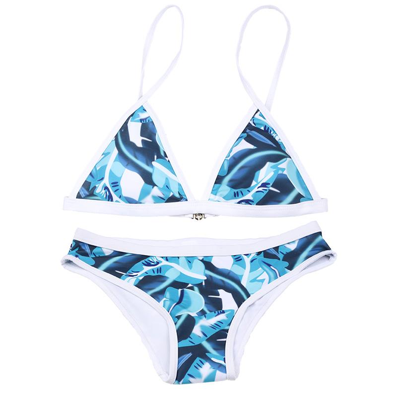 Clarabelle Leafy Bikini Set