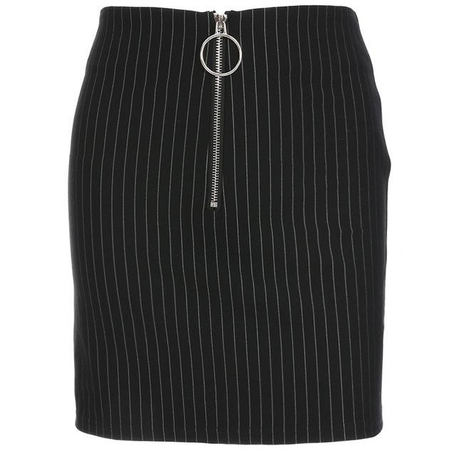 Charlize Stripe Skirt