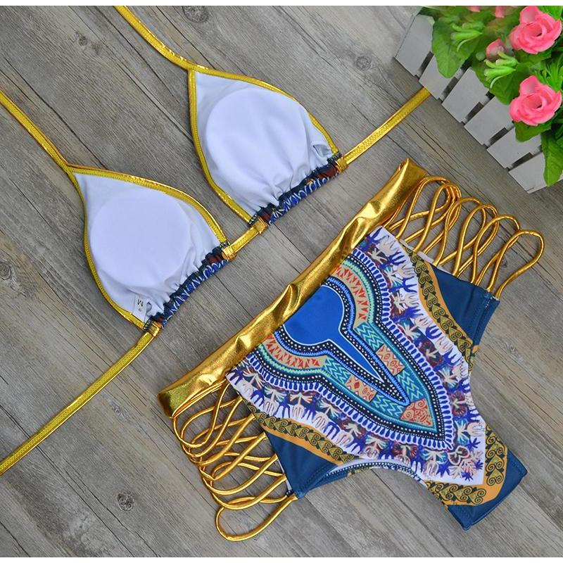 Abeni High Waist Bikini Set